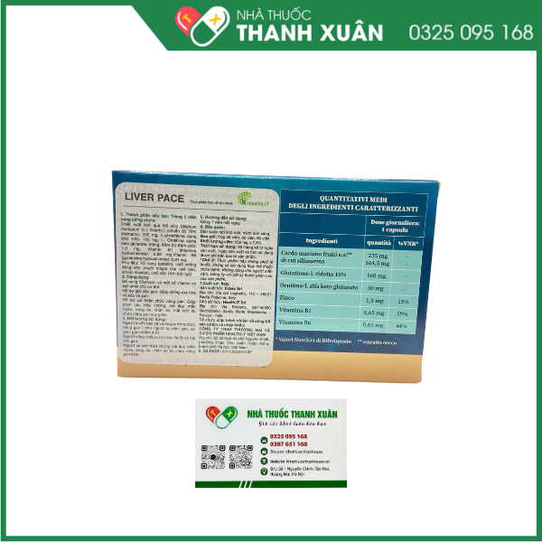 LIVER PACE hỗ trợ cải thiện chức năng gan